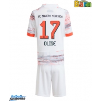 Bayern Munich Michael Olise #17 Bortedraktsett Barn 2025-26 Kortermet (+ Korte bukser)